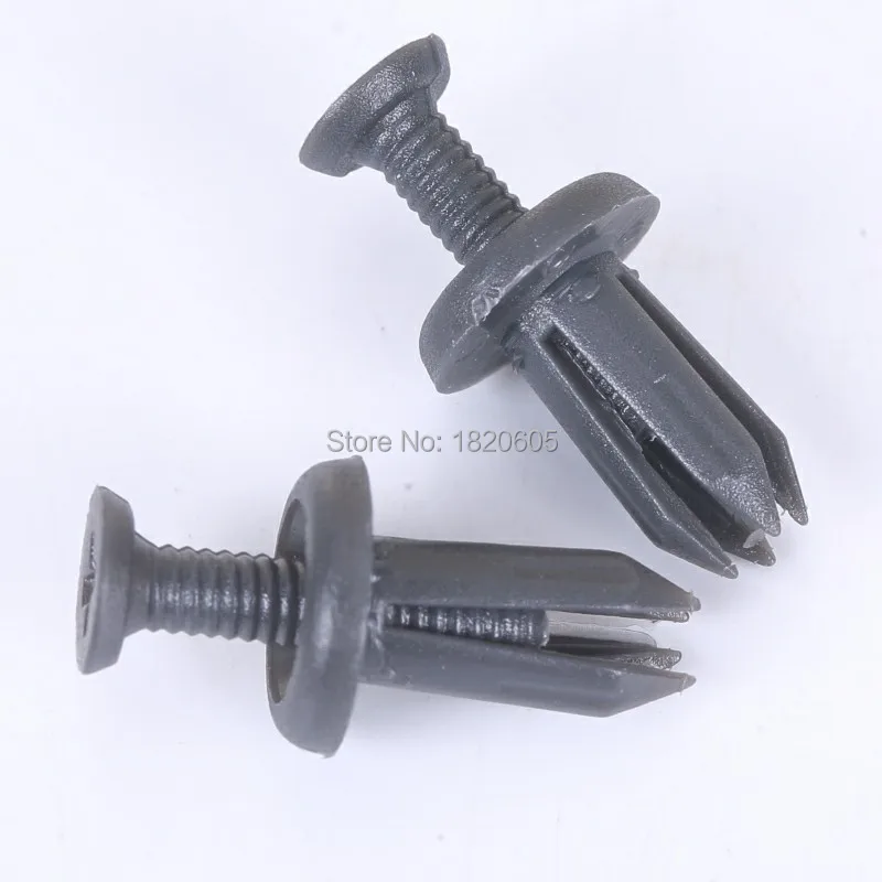 

100 шт для передней панели бампера пуш-ап фиксатор Крепеж заклепки зажимы для Защитные чехлы для сидений, сшитые специально для Toyota Corolla матри...