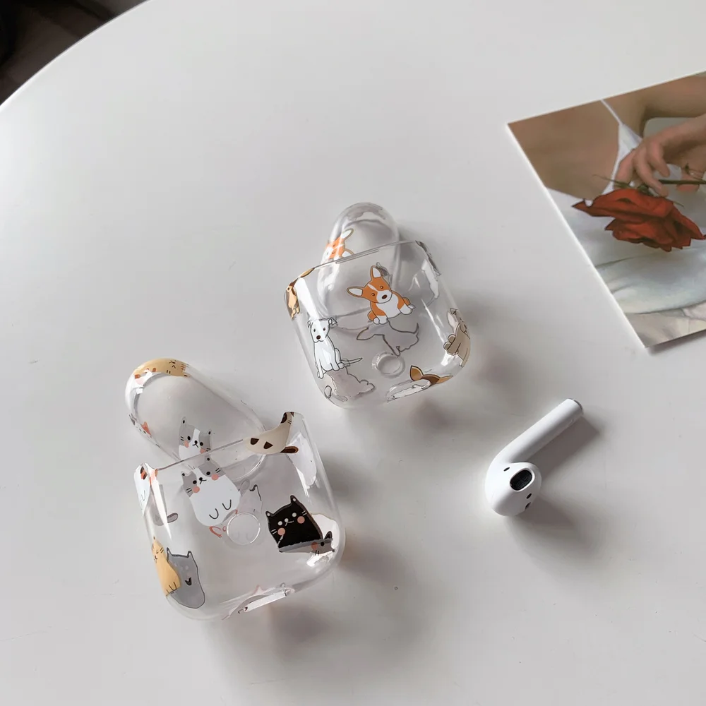 Жесткий чехол с милым животным кристаллом из поликарбоната прозрачный для