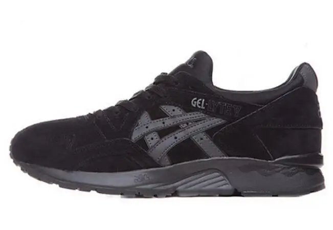 Оригинальные ASICS GEL LYTE V 5 черный/Латиго Bay дышащая Для Мужчин's Обувь для
