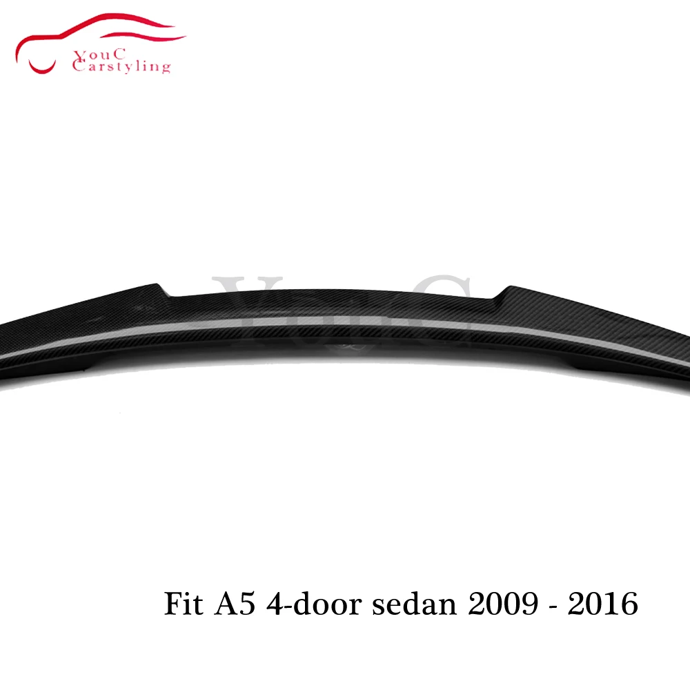 Спойлер на задний бампер M4 style спойлер для Audi A5 Sportback салон 2009 2016 Стайлинг