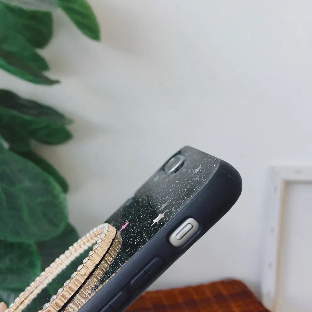 Мягкий силиконовый чехол Boucho для iphone 6 6s 7 8 Plus plus блестящая задняя крышка со