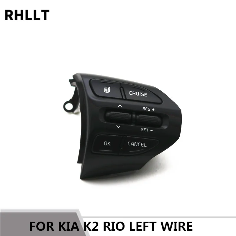 Кнопка рулевого колеса для KIA K2 RIO RIO X кнопки линии Bluetooth телефон круиз контроль громкости
