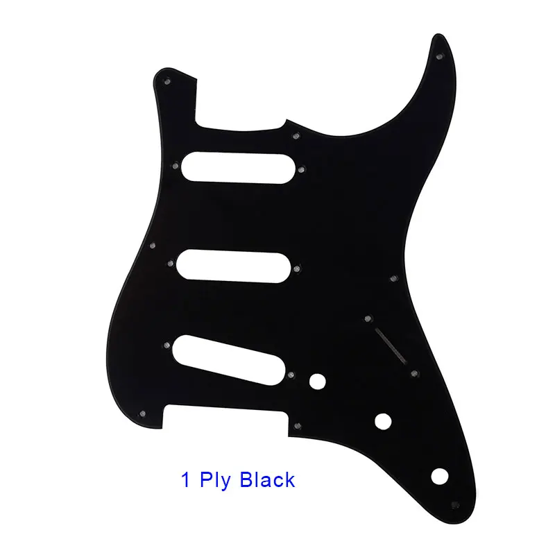 Pleroo деталь гитары Pickguard для крыла 8 винтовых отверстий 57' Stratocaster стандарт SSS St