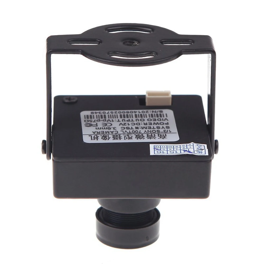 Мини HD 700TVL 1/3 &quotCMOS NTSC 3 6 мм MTV объектив мини камера видеонаблюдения цветная