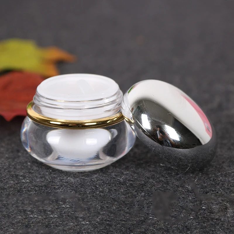 15 г жемчужно белый крем многоразовый контейнер косметическая бутылка пустая