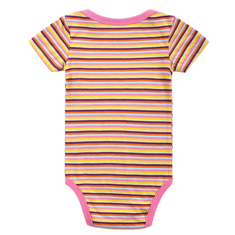5 Pieces/lot Baby Girl Clothes Bodysuit Infant Jumpsuit Overall Short Sleeve Body Suit Clothing Set Summer Cotton | Детская одежда и