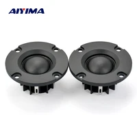 aiyima 2 inch 468 ohm 15w dome silk film tweeters audio loudspeakers neodymium hifi treble 20 cores mini portable speaker 2pcs