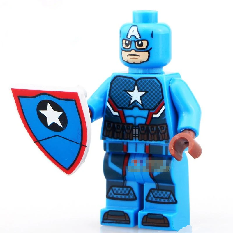 SingleSale SDCC Капитан Америка Стив Роджерс гражданская война MARVEL SUPER HEROES Мстители Minifig
