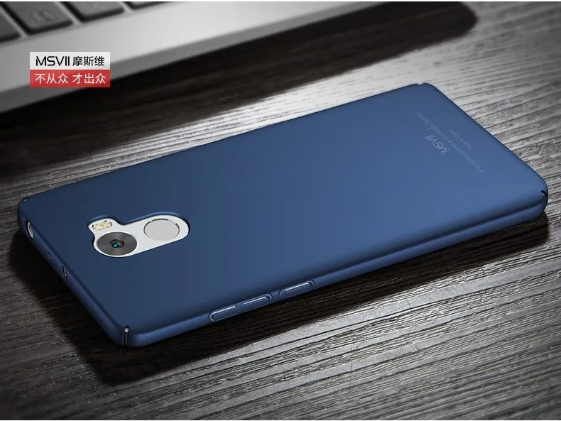 Msvii чехлы для Xiaomi Redmi 4 чехол для Xiaomi Redmi 4 Pro Чехол Xiomi 4Pro тонкий PC чехол для Xiaomi Redmi4 Pro Чехол 5,0"