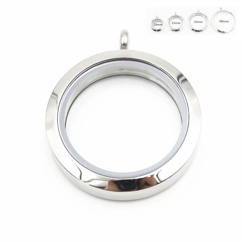 2017 Высокое качество 20 мм плавающий медальон из нержавеющей стали кулон