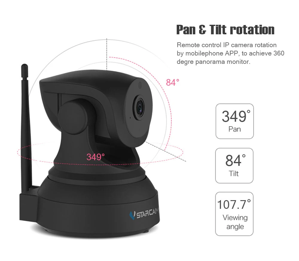 Vstarcam IP камера 1080P домашняя камера безопасности Wifi P2P Удаленный просмотр вращающийся Onvif ночного видения Детский Монитор 1920*1080