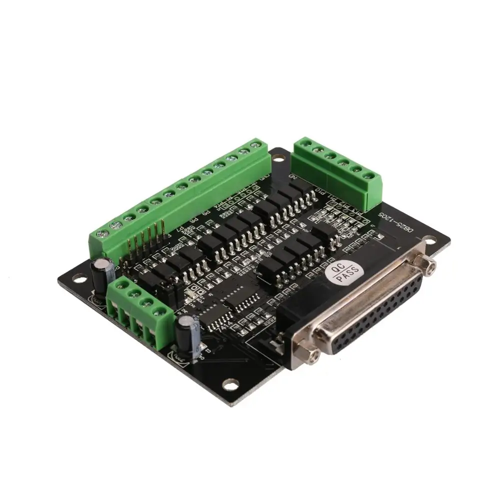 EU Free shipping 1PC Stepper Motor Breakout Board 6 Axis Interface DB25 use mach3 Adapter CNC | Обустройство дома