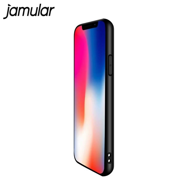 Чехлы для телефонов JAMULAR YOU ME iPhone 7 XS MAX XR X 8 6 6s Plus забавная мягкая задняя крышка из