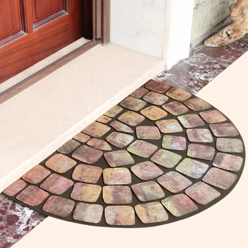 Европейский резиновый коврик для входной двери дверной нескользящий