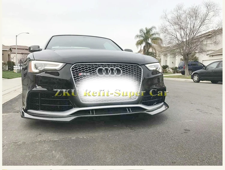 RS5 ABT Стиль карбоновый бампер передний бампер для Audi A5 2012