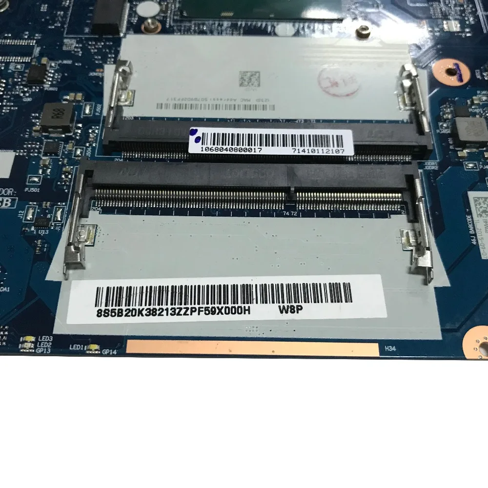 SZWXZY лидер продаж отличная материнская плата для ноутбука Lenovo 300 15ISK с I3 6100U DDR3