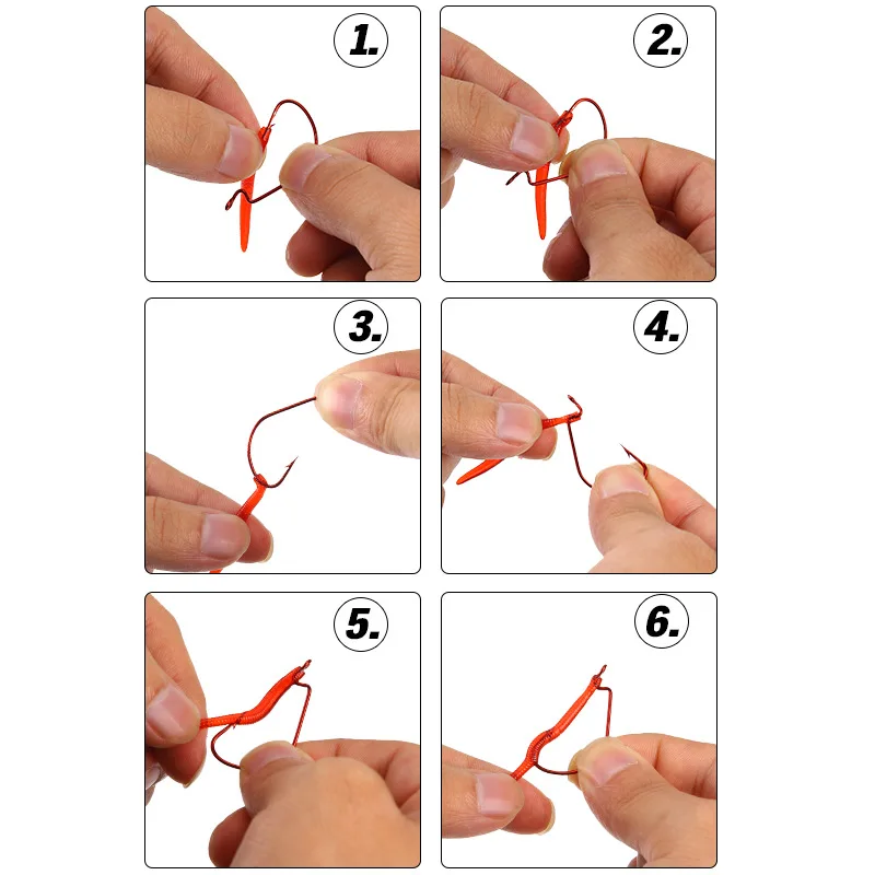 100 шт./лот Мягкая приманка для рыбалки искусственные дождевые черви рыболовные