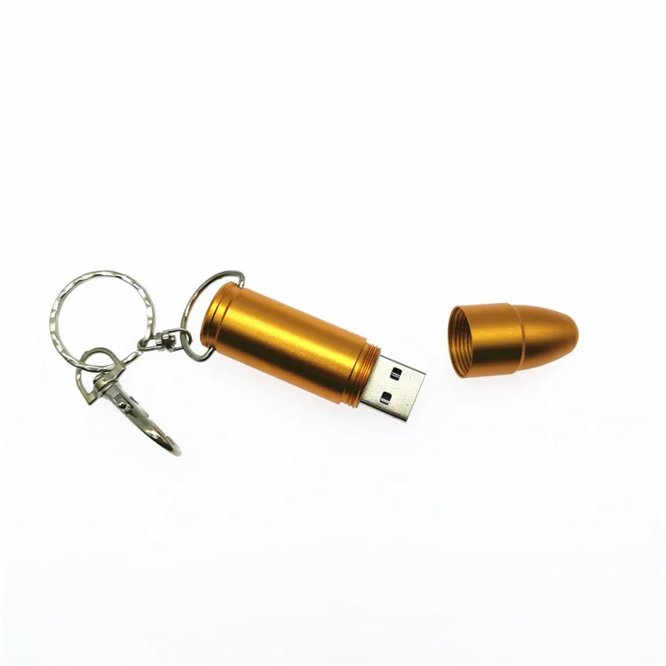 Металлический флеш-накопитель пуля usb флешка usb флеш-накопитель 4G/8G/16G/32G/64GB Флешка флеш-карта U Диск флеш-карта памяти