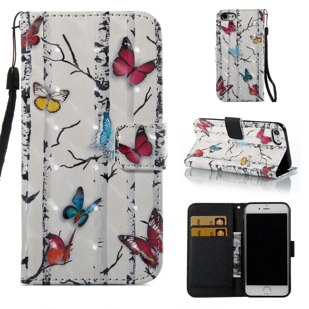 Блестящий чехол бумажник для iPhone 7 8 Plus Plus|phone cases|for iphonecase for phone |