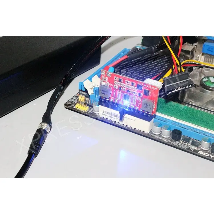 16V 24V 200W Pico ATX переключатель PSU автомобильный мини ITX блок питания 24 контакта