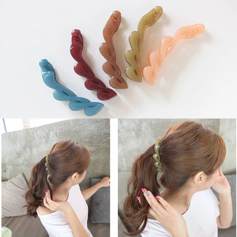 1 шт. женская заколка краб для волос из акрила| |