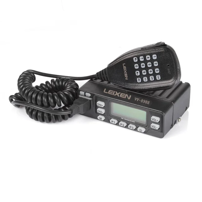 Мобильный автомобильный VV 898E радио DualBand 5 Вт/10 Вт/25 Вт приемопередатчик VHF/UHF 60 дБ