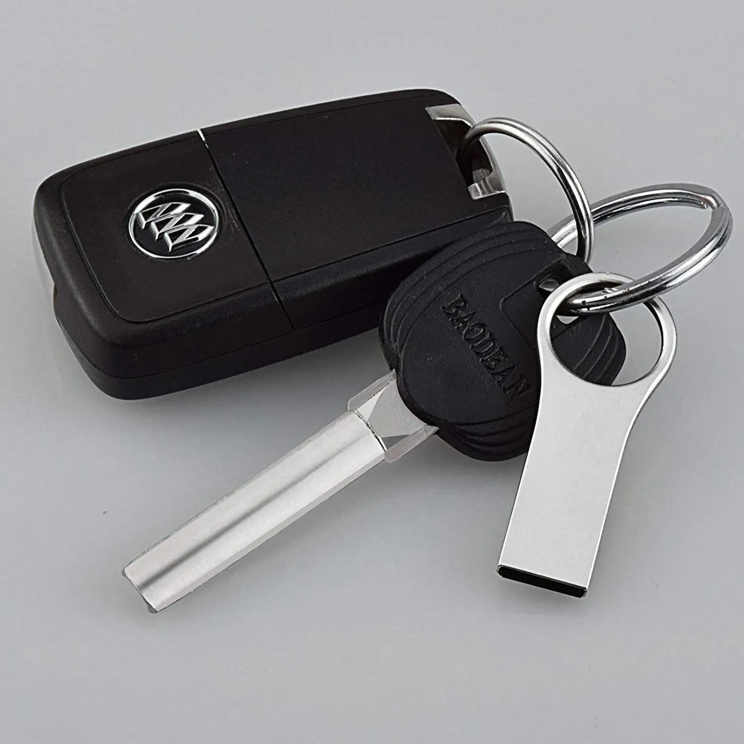 VicSoul USB флэш-накопитель металлический ключ формы палка водонепроницаемая карта