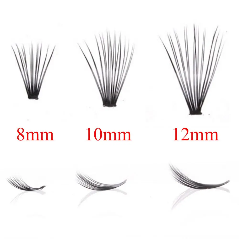 1 коробка 100% ручная работа 0 07 C черные индивидуальные натуральные длинные