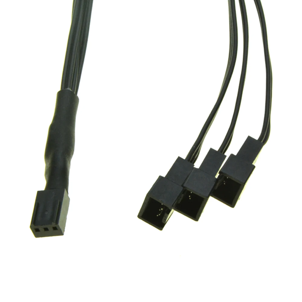 Удлинительный кабель для вентилятора 12 В 3Pin PWM 1-3 способа подачи питания