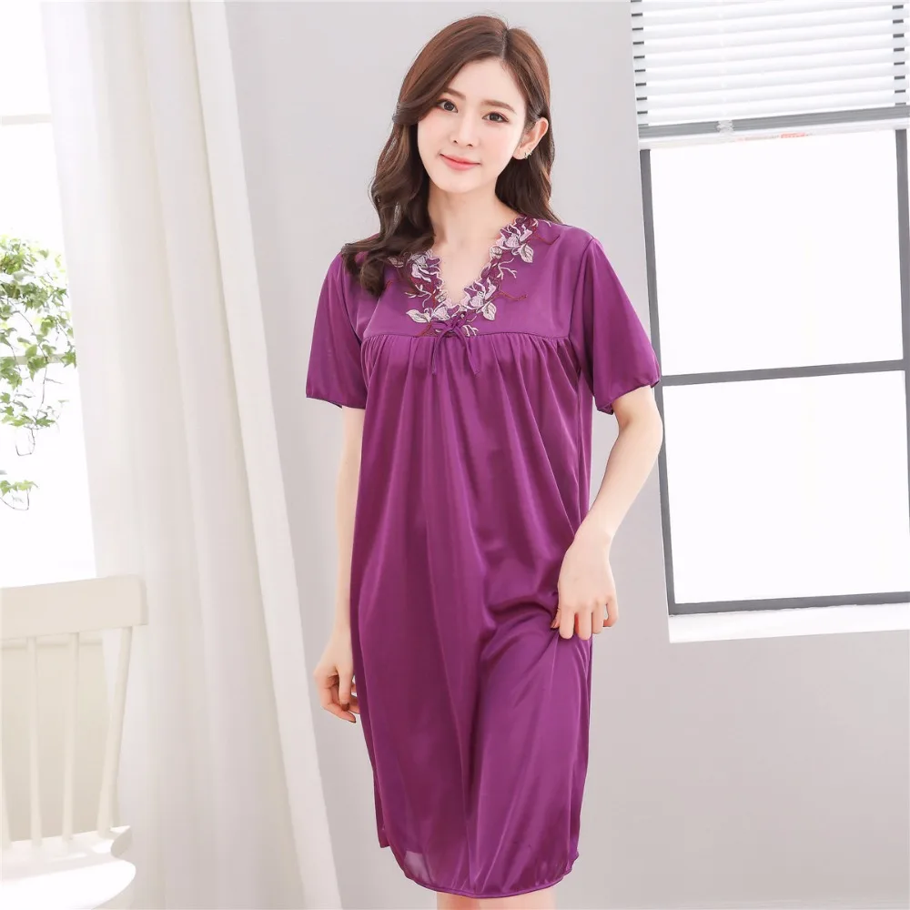 Новинка 2019 бесплатная доставка ночные рубашки для девочек женская летняя пижама