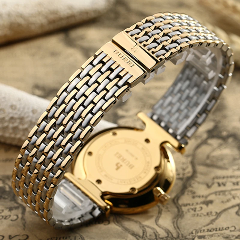 Часы мужские водонепроницаемые ультратонкие кварцевые в деловом стиле с