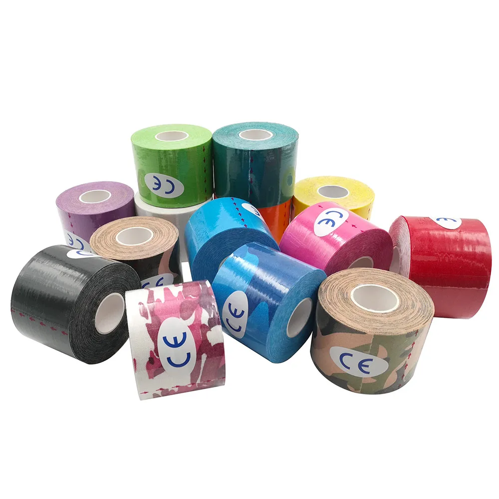 5 см x м Спортивная мышечная наклейка Кинезиология легкая Атлетическая лента