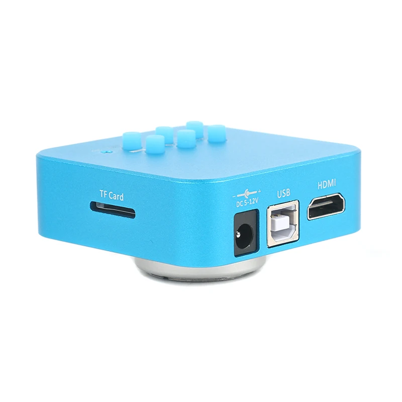 Промышленный мультифокусный Тринокулярный стереомикроскоп 7X 90X 1080P 16MP USB HDMI