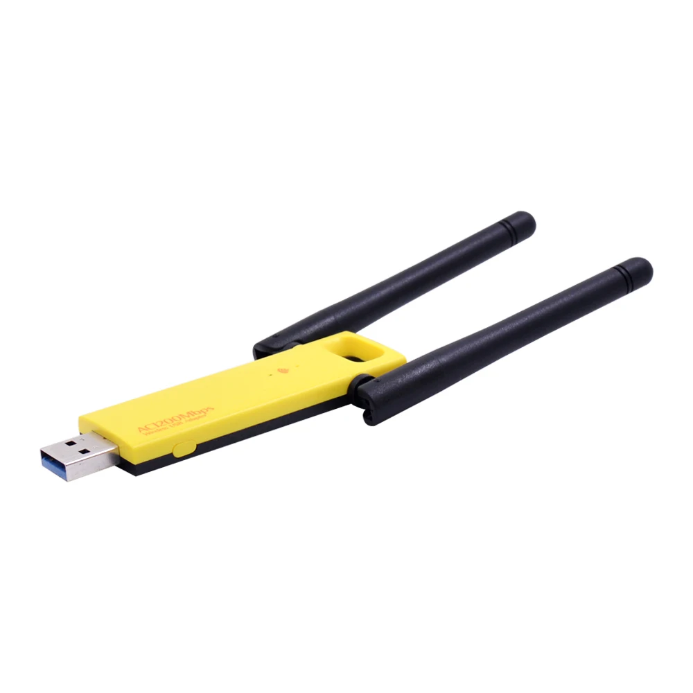 CHIPAL 2,4 ГГц 5,0 ГГц 1200 Мбит/с USB 3,0 WiFi адаптер внешняя беспроводная сетевая карта антенна PC LAN Wi-Fi приемник мягкий AP 802.11AC