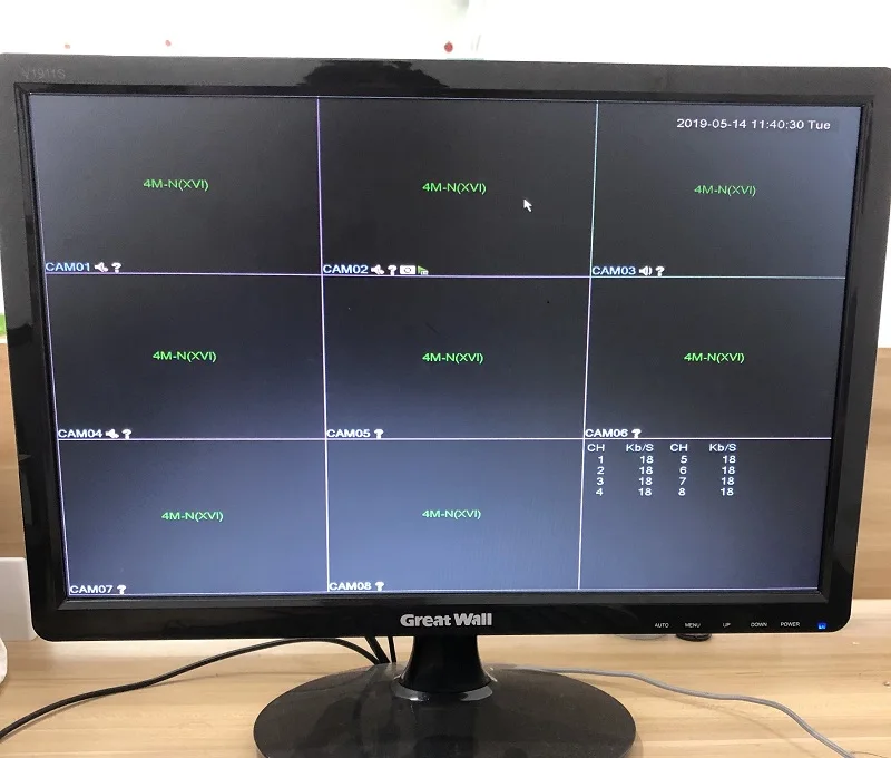 FUERS 8CH AHD HD 4MP камера 6в1 DVR H.265 система наблюдения Водонепроницаемая уличная камера система безопасности видео CCTV P2P HDMI Комплект