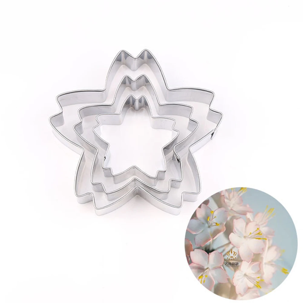 3 шт./компл. коврик для украшения цветка Лепесток выпечки фонданта резки глины