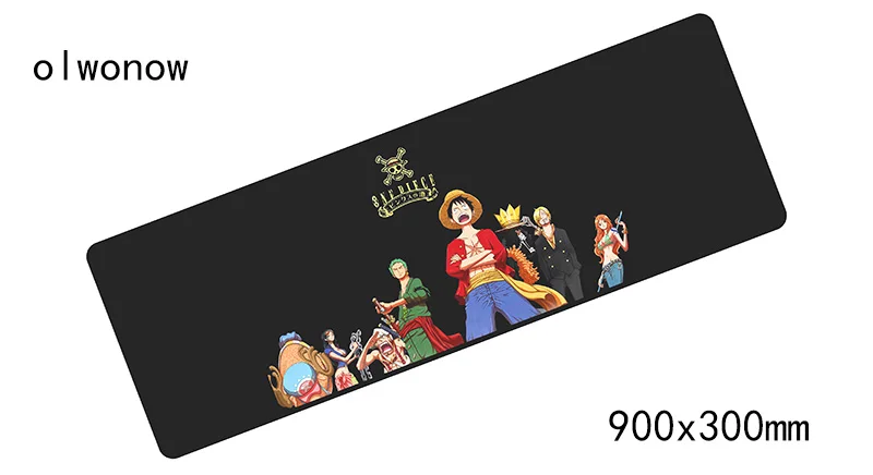 Size 900x300x2mm Один кусок коврик для мыши 900x300 мм коврик для мыши длинный notbook компьютерный коврик для мыши Roronoa Zoro игровая мышь геймерская клавиатура Коврик для мыши - Цвет: Size 900x300x2mm