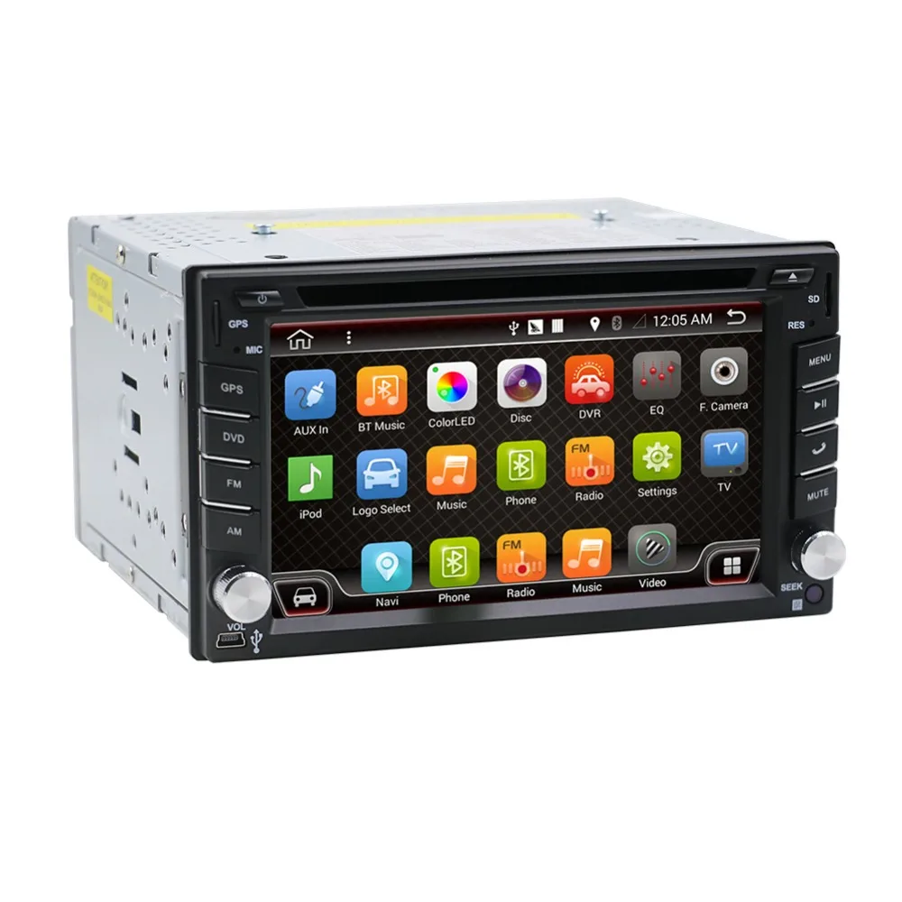 Android 6.0 Universal 2 din Car DVD Player Radio GPS Navigation Bluetooth double touch screen car stereo RDS analog TV | Автомобили и