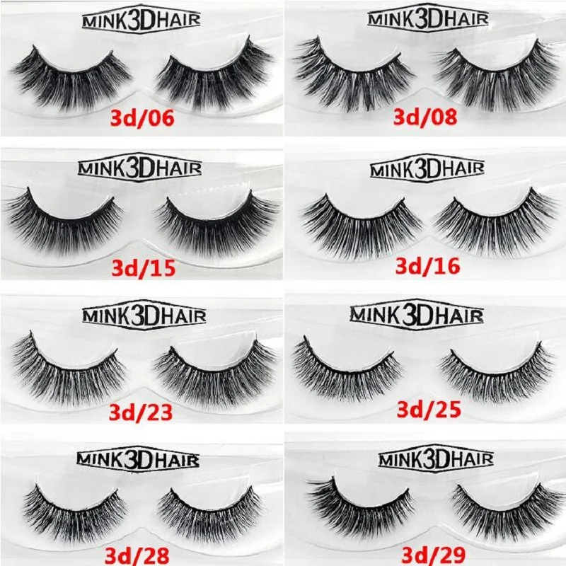 New band DOCOCER Mink Lashes 3D False Eyelashes Long Lasting Natural &amp Lightweight 1 pair Packaging | Красота и здоровье