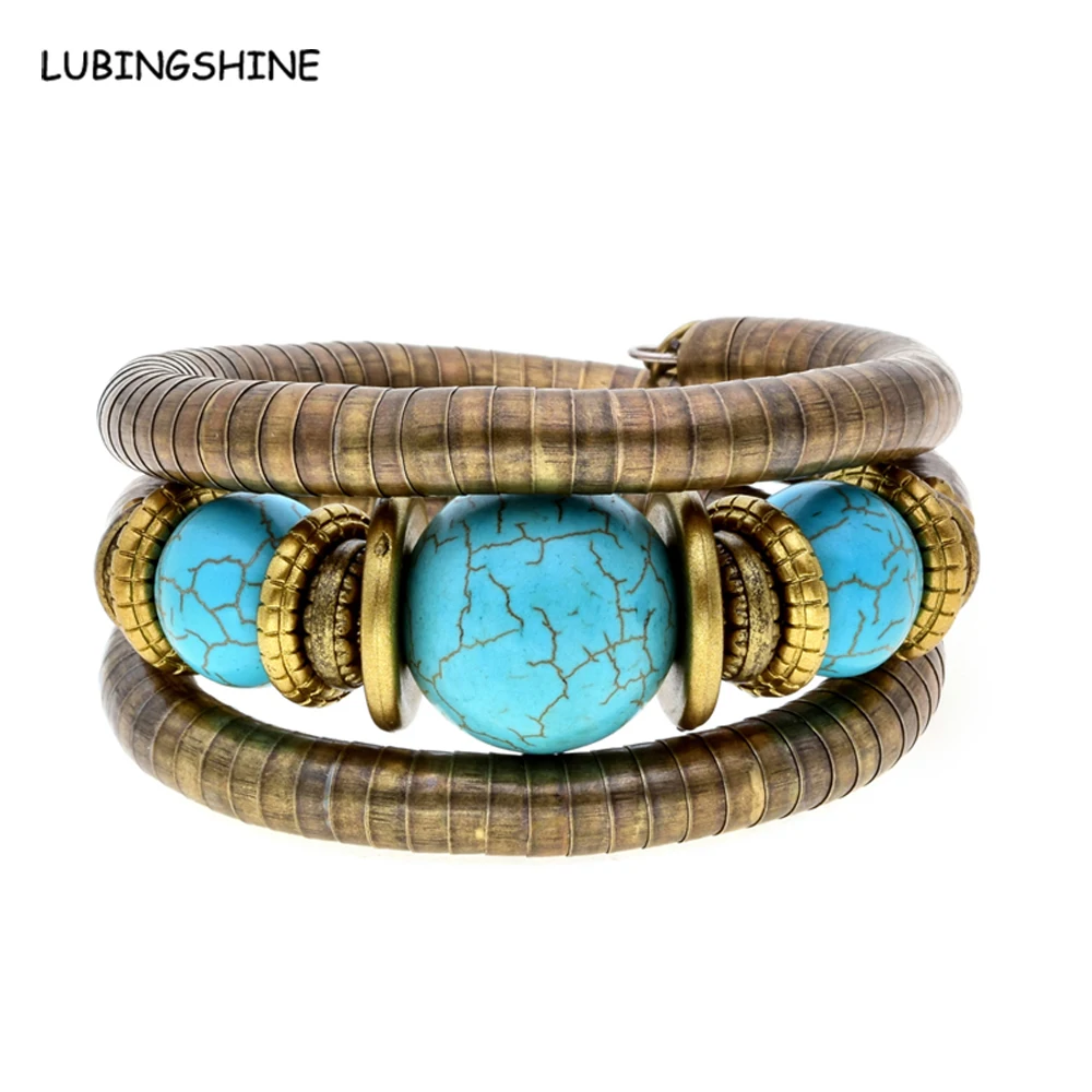 LUBINGSHINE Подарочные ювелирные изделия тибетский античный бронзовый Змеиный