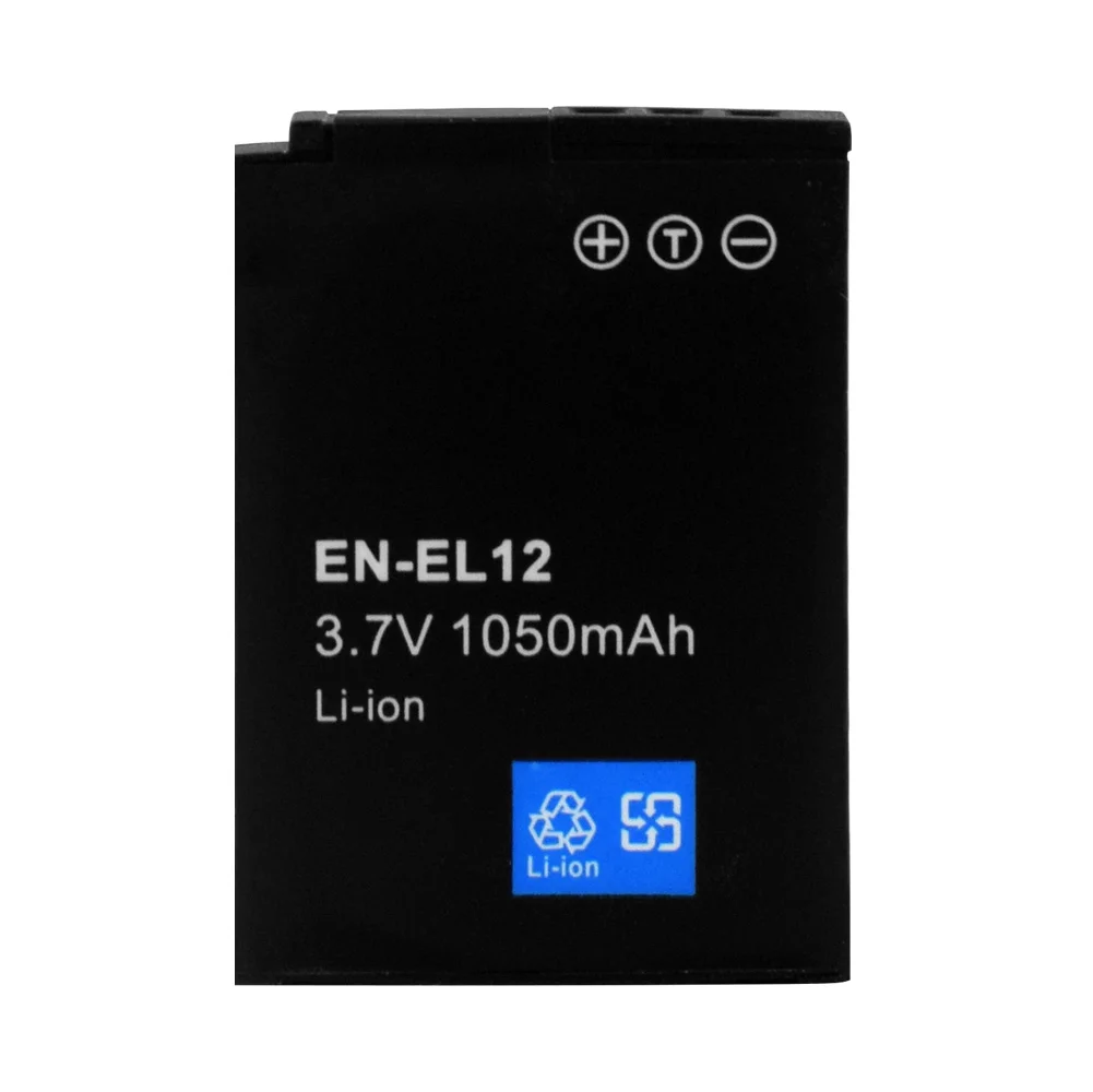EN-EL12 Аккумулятор для камеры S610 S610c S710 S620 S630 S8000 3,7 в 1050 мАч цифровой литий-ионный аккумулятор для Nikon Coolpix