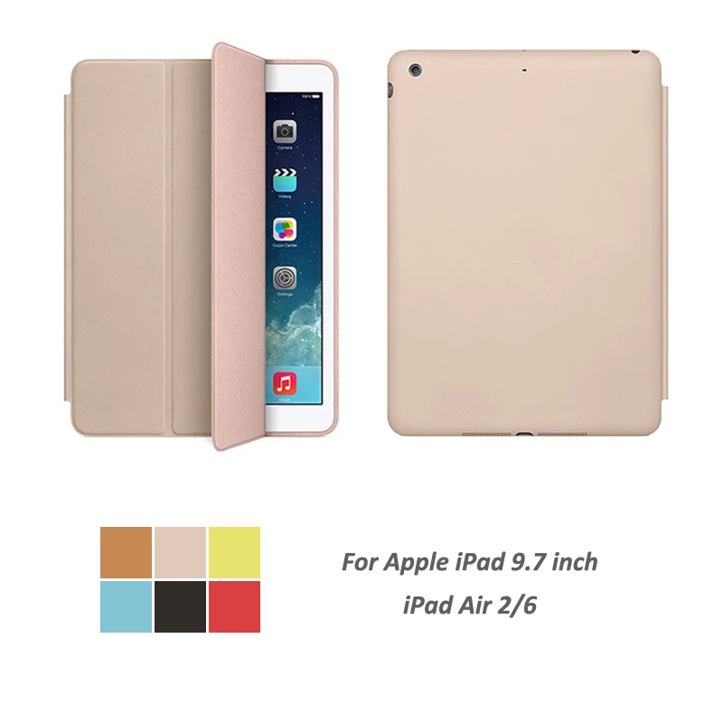 Тонкий чехол с функцией автоматического сна/пробуждения для ipad Air2 Air6 умный