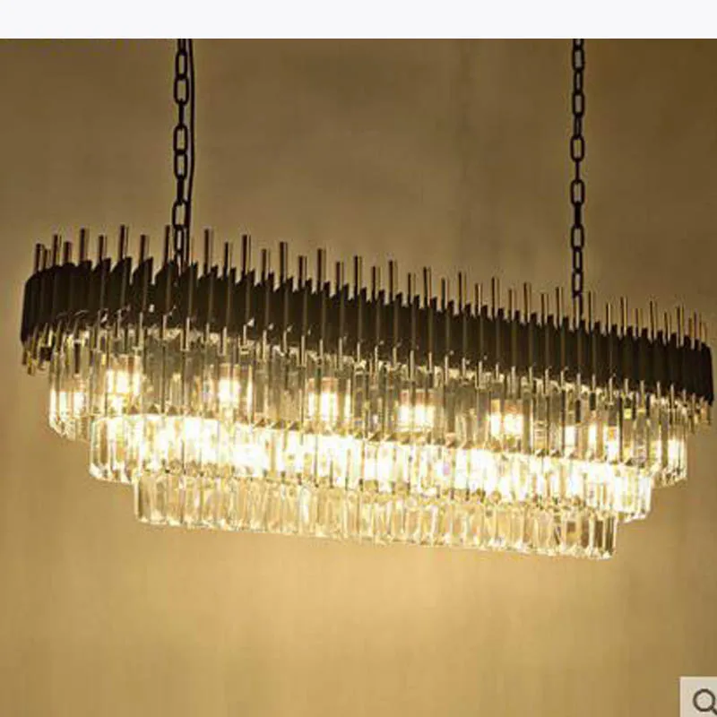 Лампа для гостиной Простая Современная высококлассная Новинка 2018 хрустальная