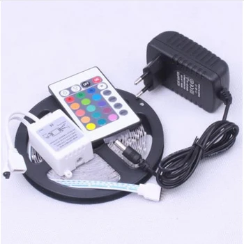 RGB Светодиодная лента 2835 3528 SMD гибкая светодиодная 60 светодиодов/м 5 м 12 В