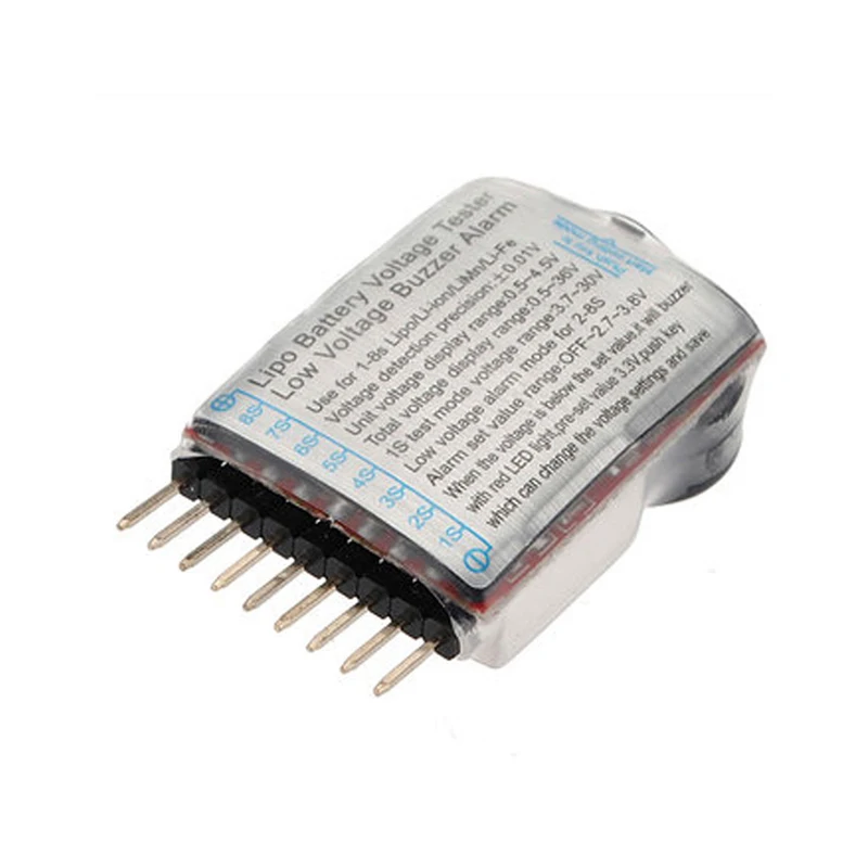 S Новый 1 8 Lipo Li Ion Fe батарея напряжение 2IN1 Индикатор тестер низкого напряжения