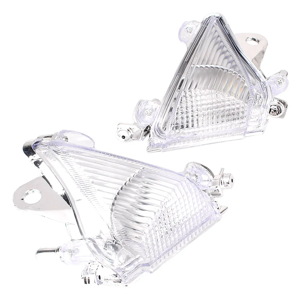 

For Kawasaki ZX10R 2004 2005 Motorcycle Front Turn Signals Lens Indicator Lamp Blinker Shell Cover Clear