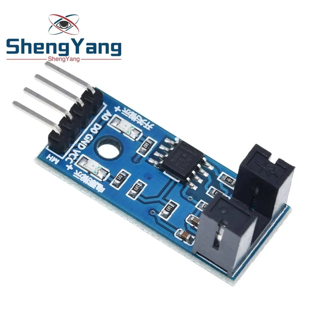 Шэньян F249 4 контактный инфракрасный Скорость Сенсор модуль для Arduino/51/AVR/PIC 3 V 5V