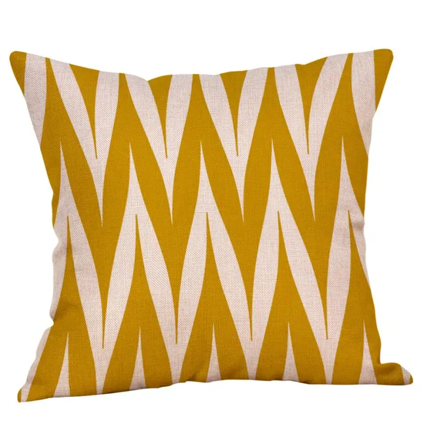 Чехол для подушки Чехол размером 45*45 см, кружевные горчично-желтые льняные и хлопковые мягкие декоративная подушка диванная Подушка Чехол для домашнего декора