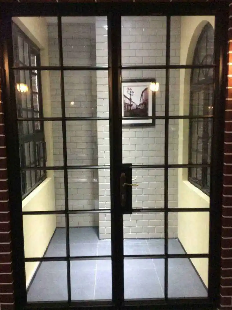 Рустикальные наружные двери стальные железные французские id 1|Дверные и оконные