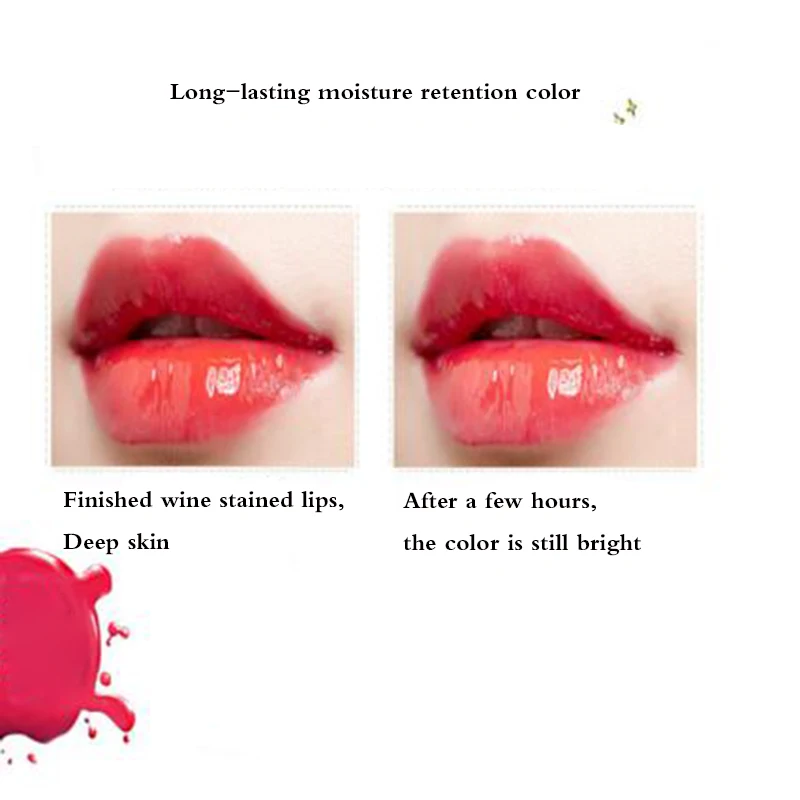 Стойкая маска для губной помады водостойкая Женская блестящая краска губ